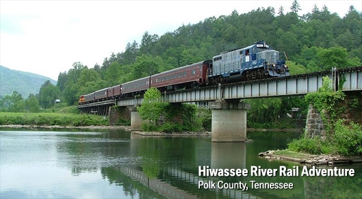 Hiwassee River-Rail Adventure Copperhill, TN, and McCaysville, GA